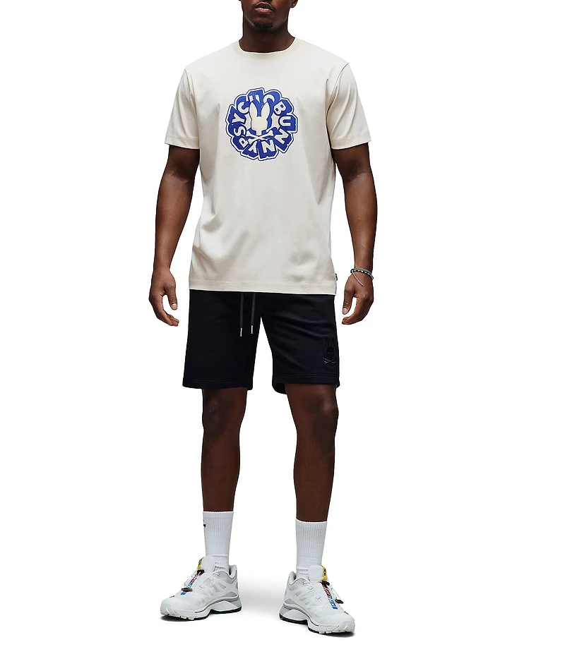 Psycho Bunny Oscar French Terry 6#double; Inseam Shorts