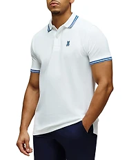 Psycho Bunny Pique Short Sleeve Polo Shirt