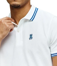 Psycho Bunny Pique Short Sleeve Polo Shirt