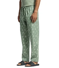 Psycho Bunny Printed Woven Poplin Pajama Pants