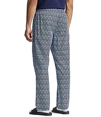 Psycho Bunny Signature Bunny Printed Woven Poplin Pajama Pants