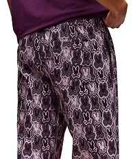 Psycho Bunny Printed Woven Poplin Pants