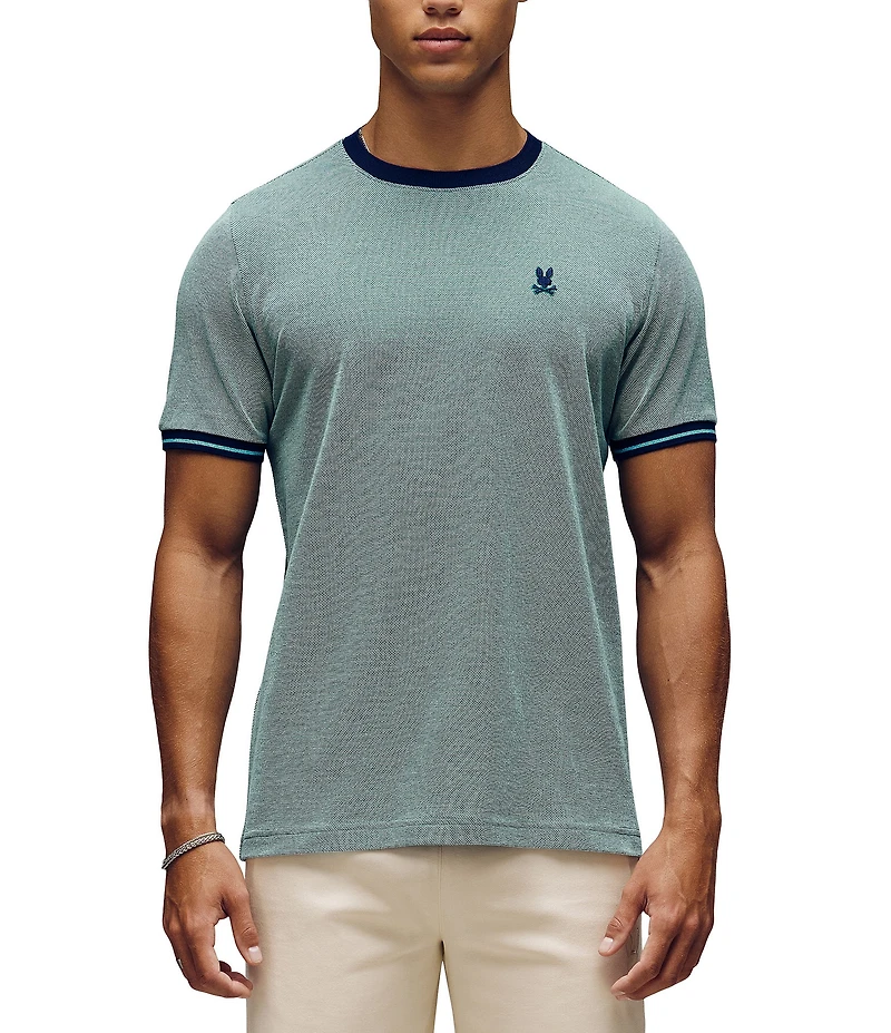 Psycho Bunny Quinton Textured Short Sleeve T-Shirt