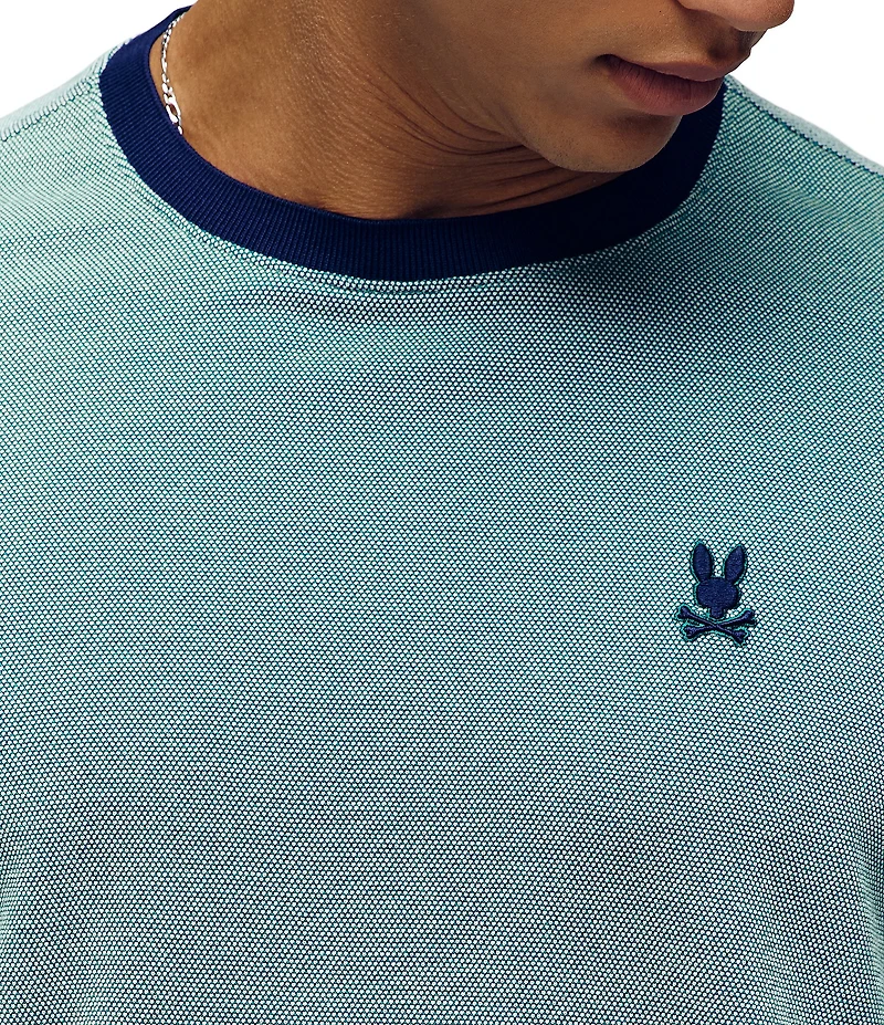 Psycho Bunny Quinton Textured Short Sleeve T-Shirt