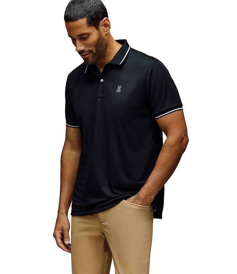 Psycho Bunny Raven Sport Short Sleeve Polo Shirt