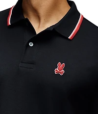 Psycho Bunny Ridge Pique Short Sleeve Polo Shirt