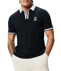 Psycho Bunny Ridley Pique Short Sleeve Polo Shirt