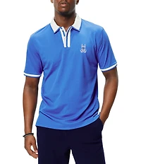 Psycho Bunny Ridley Pique Short Sleeve Polo Shirt