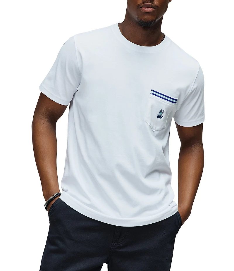 Psycho Bunny Rory Pocket Short Sleeve T-Shirt