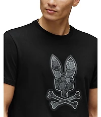 Psycho Bunny Rowen Bunny Graphic Short Sleeve T-Shirt