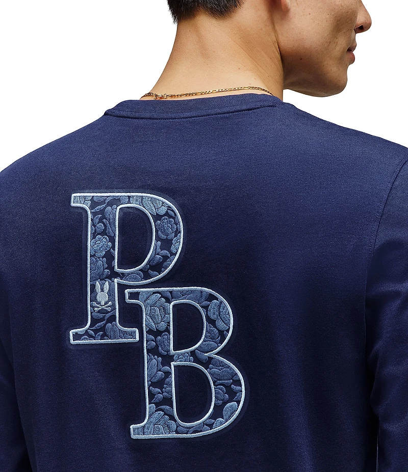 Psycho Bunny Rowen Graphic Long Sleeve T-Shirt