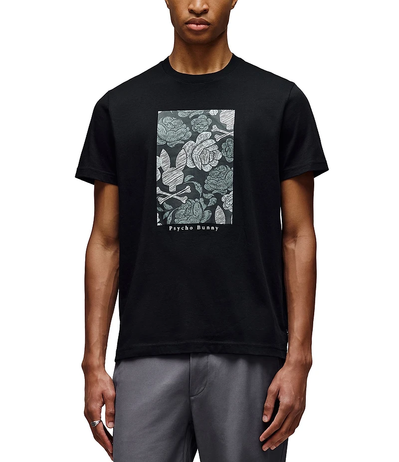 Psycho Bunny Rowen Graphic Short Sleeve T-Shirt