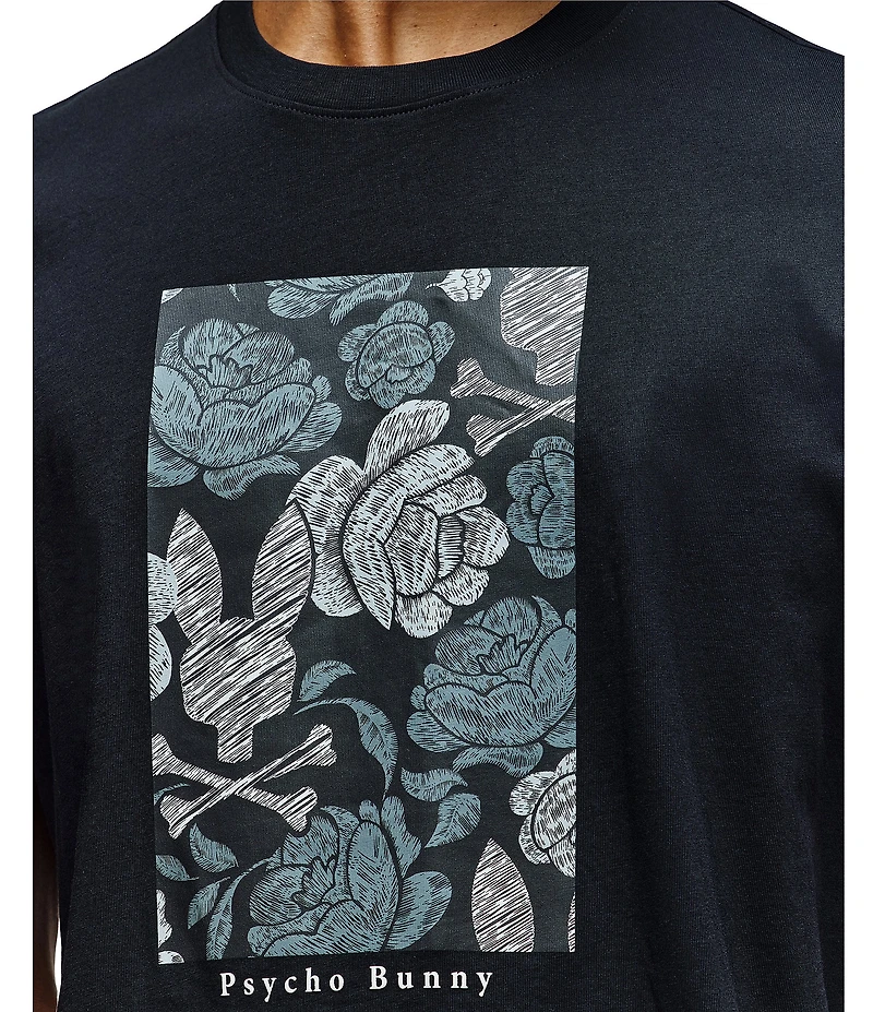 Psycho Bunny Rowen Graphic Short Sleeve T-Shirt