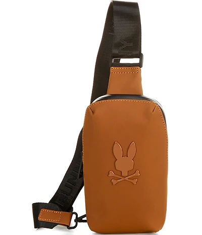 Psycho Bunny Rubberized Crossbody Bag