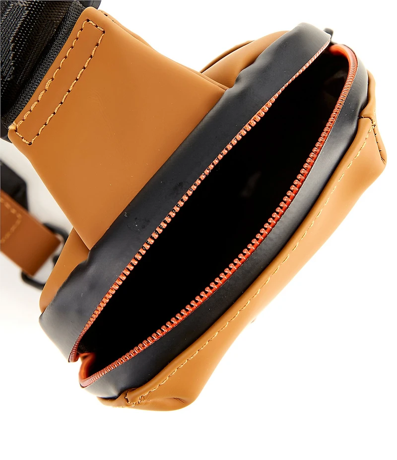 Psycho Bunny Rubberized Crossbody Bag