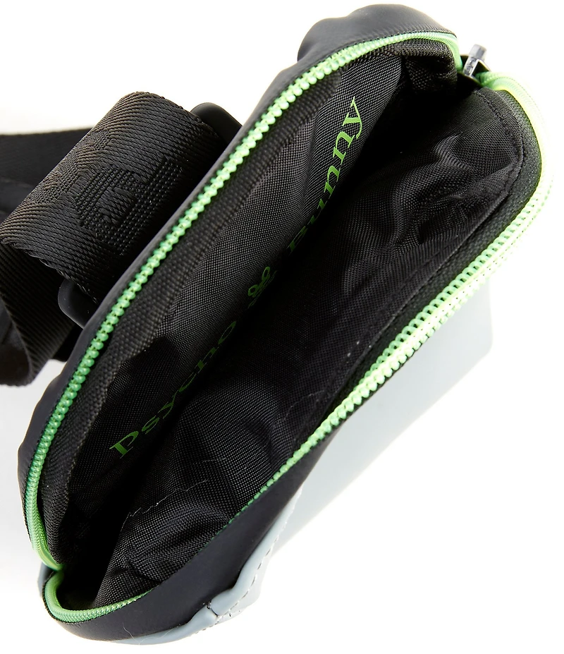 Psycho Bunny Rubberized Crossbody Bag