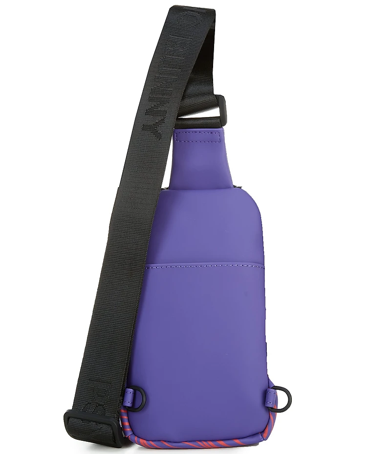 Psycho Bunny Rubberized Printed Crossbody Bag