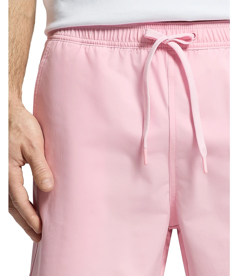 Psycho Bunny Samos Hydro Chromic 5 3/4#double; Inseam Printed Swim Trunks