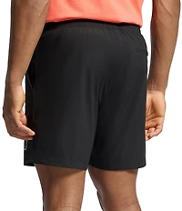 Psycho Bunny Samos Hydrochromic Printed 5.75#double; Inseam Swim Trunks