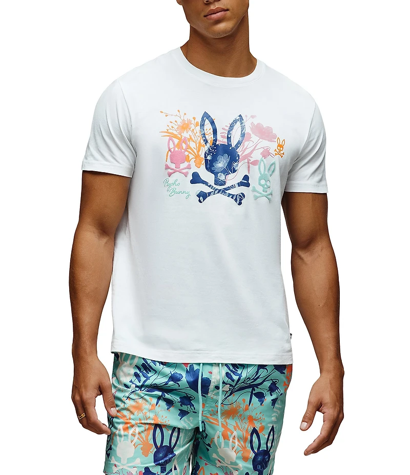 Psycho Bunny Santino Short Sleeve Graphic T-Shirt