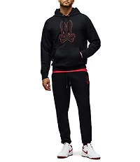 Psycho Bunny Sayer Embroidered Sweatpants