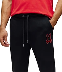 Psycho Bunny Sayer Embroidered Sweatpants