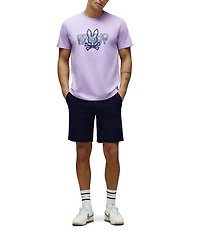 Psycho Bunny Shiro Twill 7#double; Inseam Shorts
