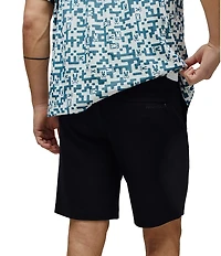 Psycho Bunny Shiro Twill 7#double; Inseam Shorts