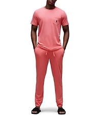 Psycho Bunny Short Sleeve Jersey Pocket Embroidered Bunny Lounge T-Shirt