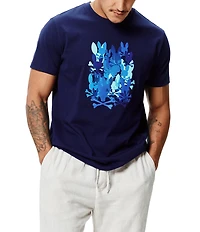 Psycho Bunny Short Sleeve Tanner Graphic T-Shirt