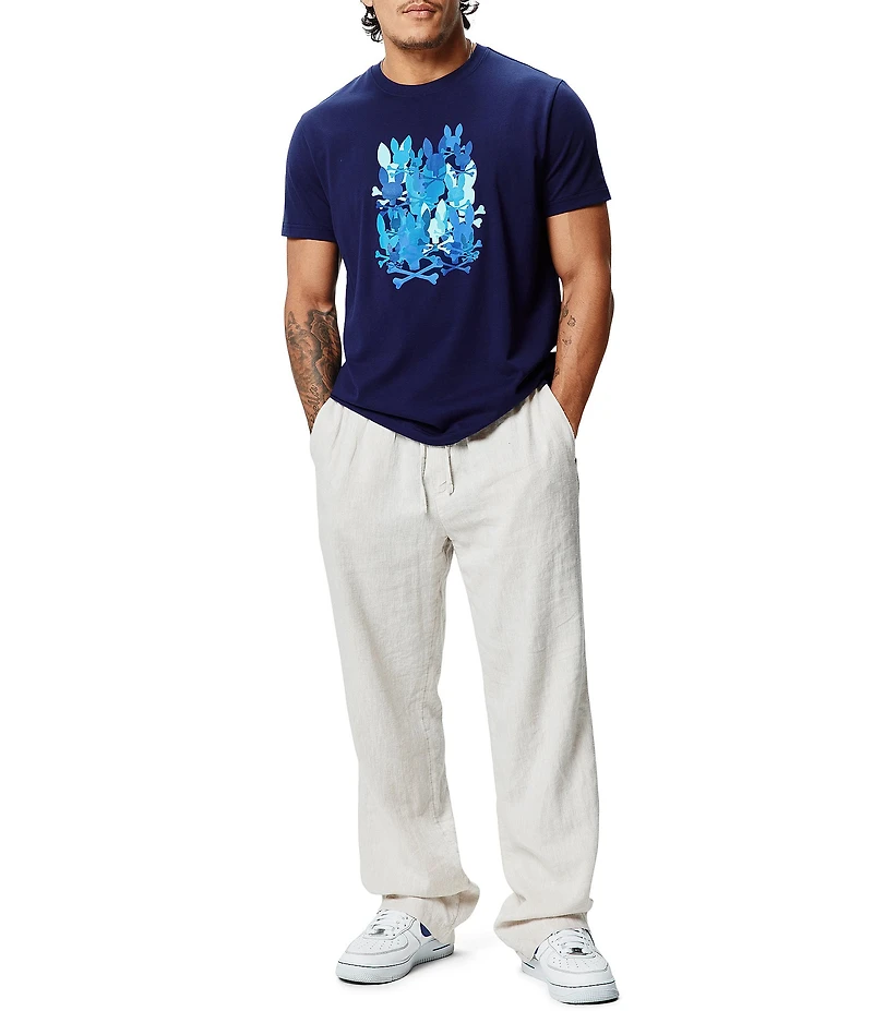 Psycho Bunny Short Sleeve Tanner Graphic T-Shirt