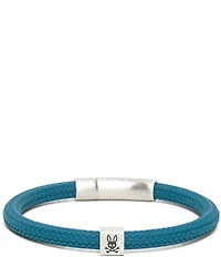 Psycho Bunny Silicone/Steel Bracelet