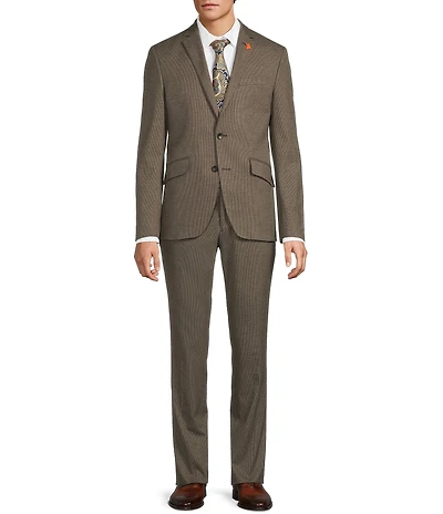 Psycho Bunny Slim Fit Flat Front 2-Piece Suit