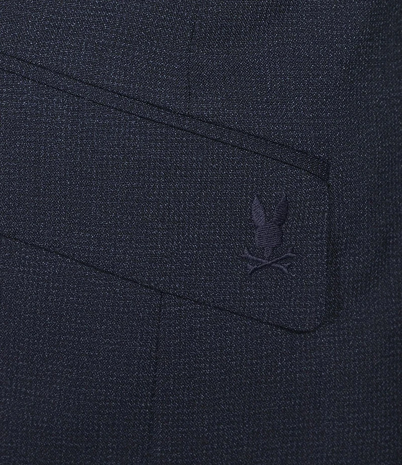 Psycho Bunny Slim Fit Flat Front Patterned 2-Piece Suit