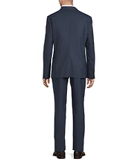 Psycho Bunny Slim Fit Plaid Flat Front 2-Piece Suit