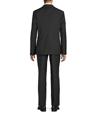 Psycho Bunny Slim Fit Solid Flat Front 2-Piece Suit
