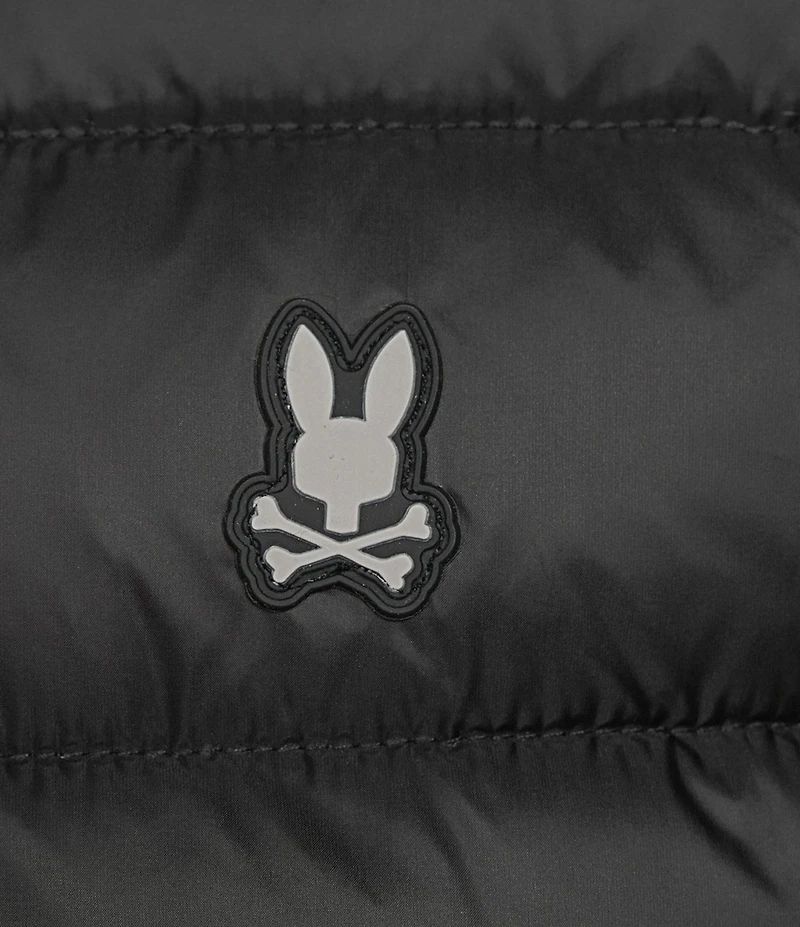 Psycho Bunny Solid Blythe Packable Puffer Vest