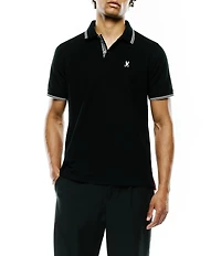 Psycho Bunny Stan Pique Short Sleeve Polo Shirt