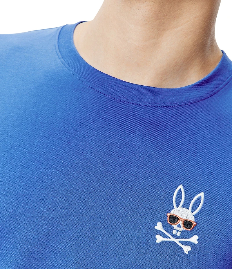 Psycho Bunny Sunny Chest Graphic Short Sleeve T-Shirt