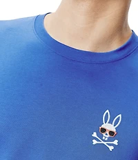 Psycho Bunny Sunny Chest Graphic Short Sleeve T-Shirt