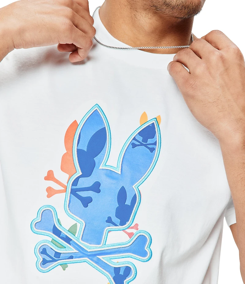 Psycho Bunny Tanner Bunny Graphic Short Sleeve T-Shirt