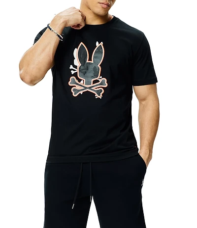 Psycho Bunny Tanner Bunny Graphic Short Sleeve T-Shirt
