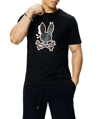 Psycho Bunny Tanner Bunny Graphic Short Sleeve T-Shirt