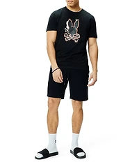 Psycho Bunny Tanner Bunny Graphic Short Sleeve T-Shirt