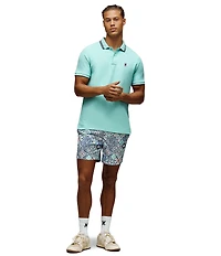 Psycho Bunny Tavian Pique Short Sleeve Polo Shirt