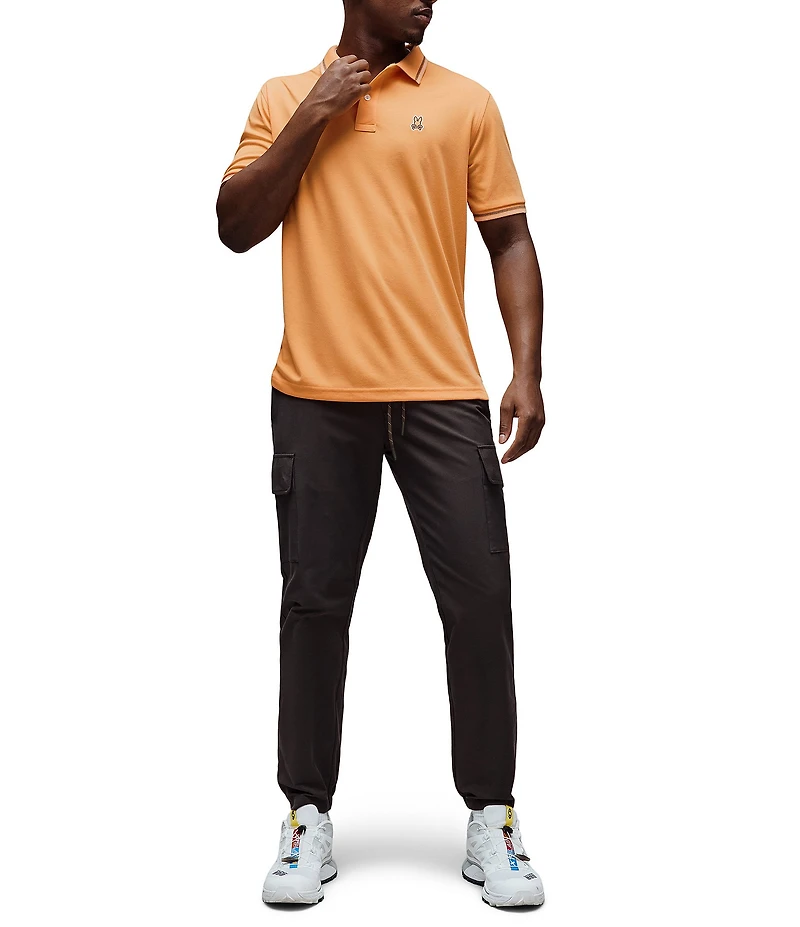 Psycho Bunny Thomas Performance Short Sleeve Polo Shirt