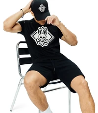 Psycho Bunny Tobias Short Sleeve Graphic T-Shirt