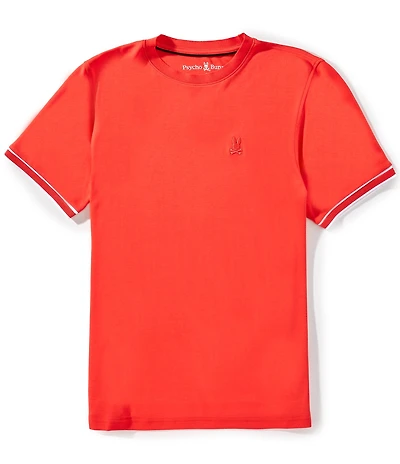 Psycho Bunny Tomas Textured Short Sleeve T-Shirt