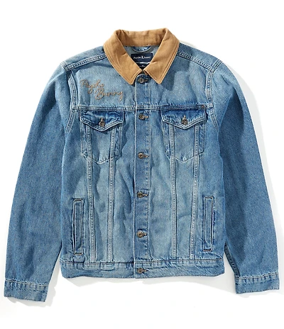 Psycho Bunny Wade Denim Trucker Jacket