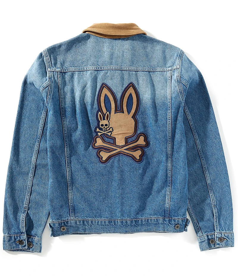 Psycho Bunny Wade Denim Trucker Jacket